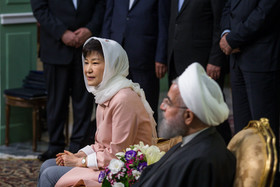 استقبال رسمی از رئیس جمهوری کره جنوبی 